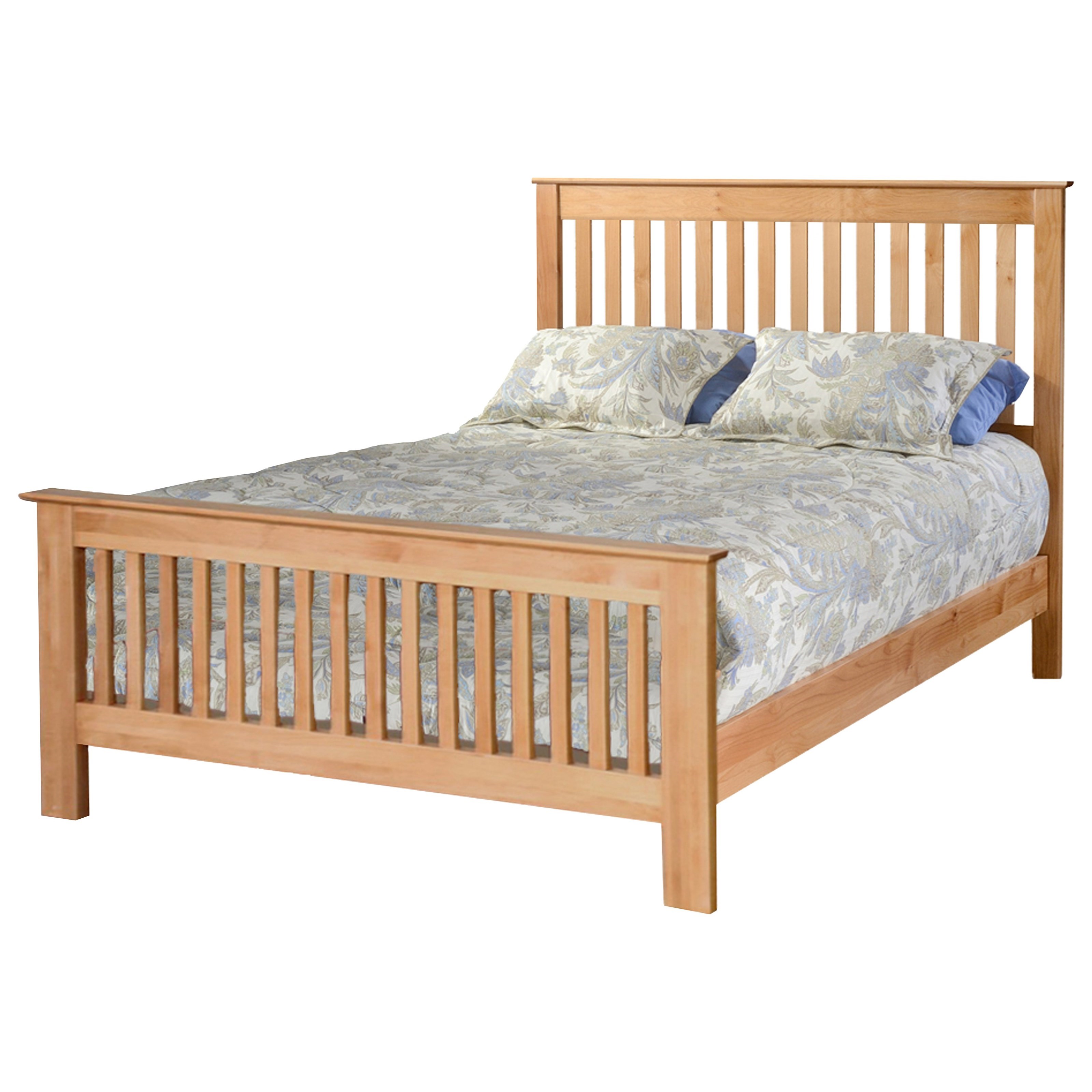 Archbold Furniture DO NOT USE Shaker Queen Solid Wood Slat Bed